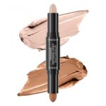2-in-1 Contour & Highlighter Stick Duo - Waterproof, Lengthy-Lasting, Cre... - Image 2