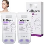 2Pcs Neck Collagen Cream with Curler,Carry Neck Firming Cream, for Tigh... - Image 2