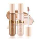 2pcs Cream Contour Highlighter Sticks，Matte Face Shaping & Contouring ... - Image 2