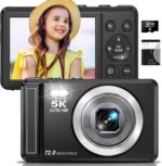 5K Digital Digicam - 72MP UHD Digital Cameras for Pictures - Autofoc... - Image 2