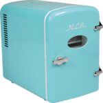 ARCTIC CHEF RMIS129-BLUE Mini Retro 6 Can Beverage Fridge-Blue,0... - Image 2