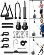 ASIEIT Weight Cable Pulley System for House Gymnasium, Sturdy Cable Pulley A... - Image 2