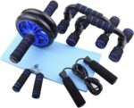 Stomach Muscle Coaching Rollers, 5-In-1 Curler Equipment with Knee Pads, P... - Image 2
