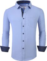 Alex Vando Mens Costume Shirt Wrinkle Free Common Match 4-Means Stretch However... - Image 2