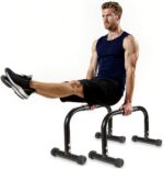 AmazeFan Parallettes Bars, 12'' Excessive Metal Push Up Bar Power Traini... - Image 2