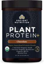 Historic Diet Plant Based mostly Protein Powder, Plant Protein+, Chocolat... - Image 2