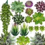 Anoak Synthetic Succulent Vegetation - 16 Pcs Set Fake Succulents Unpotte... - Image 2