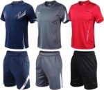 BOOMCOOL Health club Mens Garments Exercise Shirts for Males Outfits Units 6pcs Shi... - Image 2