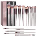 BS-MALL Make-up Brush Set 18 Pcs Premium Artificial Basis Powder Co... - Image 2