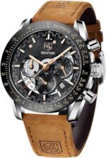 BY BENYAR Watches for Males Luxurious Quartz Water Resistant Watch Males's Ch... - Image 2