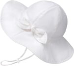 Child Solar Hat Toddler Lady Seaside Hat Adjustable Outside Summer season Hat UPF ... - Image 2
