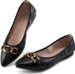 Ballet Flats Footwear for Ladies: Comfy Work Gown Flats - Girls We... - Image 2