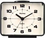 Battery Operated Retro Analog Alarm Clock,4" Classic Decor for Bed room... - Image 2