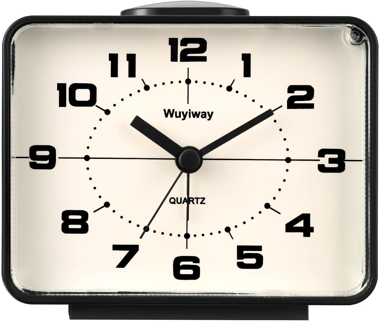 Battery Operated Retro Analog Alarm Clock,4" Classic Decor for Bed room... - Image 2