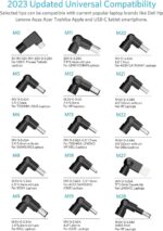 Belker 65W 45W Common Laptop computer Charger with USB C Tip for HP Asus Len... - Image 2