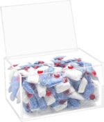 Bigfety Dishwasher Pod Holder Acrylic with Hinged Lid, Fashionable Model Di... - Image 2