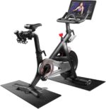 Bike Mat, Train Mat for Carpet & Hardwood Flooring, Cushioned, Black - Image 2