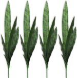 Chicken Fiy Synthetic Snake Crops 30" Fake Agave Pretend Sansevieria Artif... - Image 2