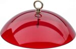Birds Alternative RED DOME Protecting Dome, Protecting Cowl for Hanging Bi... - Image 2