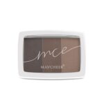 Forehead powder, 3-color eyebrow powder palette, long-lasting eyebrow make... - Image 2