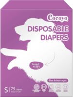 COCOYO Disposable Feminine Canine Diapers Small Measurement, 75 Depend, Tremendous Absor... - Image 2