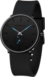 CRRJU Males’s Informal Trendy Waterproof Quartz Wristwatches, Extremely Skinny ... - Image 2