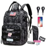 Camo Diaper Bag Backpack for Dad and Mother with USB Charging Port Stroll... - Image 2