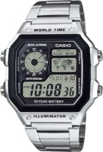 Casio AE1200WH Collection | Males’s Digital Watch | 100M WR | Multi Alarms |... - Image 2