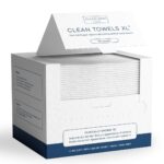 Clear Pores and skin Membership Clear Towels XL®, 100% USDA Biobased Face Towel, Dispo... - Image 2