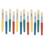 Colorations Plastic Deal with Jumbo Chubby Paint Brushes for Youngsters Paintin... - Image 2