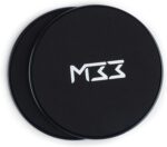 Core Sliders Black - Twin Sided Exercise Gliding Discs for Core Exercis... - Image 2