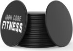 Core Sliders for Working Out 20 Disc (10 Set) Pack, Twin Sided Exercis... - Image 2