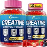 Creatine Monohydrate Gummies for Males & Ladies Pre Exercise Gummies with ... - Image 2