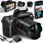 Digital Cameras for Images, 8K 64MP Vlogging Digicam for YouTube w... - Image 2