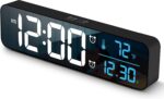 Digital Clock, Clock for Bed room, Digital Wall Clock, Clocks for Livin... - Image 2