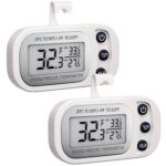 Digital Frigerator Thermometer 2 Pack, Waterproof Fridge and Freezer T... - Image 2