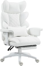 Dowinx Large and Tall Workplace Chair with Pocket Spring Cushion,Excessive Again ... - Image 2