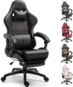 Dowinx Gaming Chair Huge and Tall, Ergonomic Gamer Chair for Adults wit... - Image 2