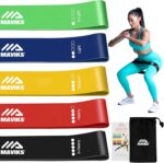 Train Resistance Bands for Working Out Set of 5 for Girls and Males, ... - Image 2