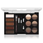 Eyebrow Powder Palette Set - 12 Colours, 5 Mascaras, 4 Stencils, Brush ... - Image 2