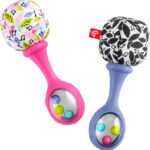Fisher-Value New child Toys Rattle ‘n Rock Maracas, 2 Mushy Musical Instr... - Image 2