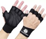 Match Lively Sports activities New Ventilated Weight Lifting Exercise Gloves with Bu... - Image 2