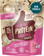 FlavCity Grass Fed Whey Protein Powder - Vanilla Latte - 25g Protein, ... - Image 2