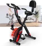 Folding Train Bike, SLUNSE 4 IN 1 Foldable Stationary Bike for Residence... - Image 2