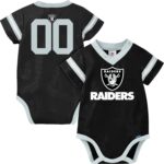 Gerber NFL Unisex Child Nfl Crew Jersey Onesie Bodysuit - Image 2