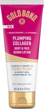 Gold Bond Plumping Collagen Physique and Face Serum Lotion, Light-weight Hy... - Image 2