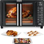 Gourmia Toaster Oven Air Fryer Combo 17 cooking presets 1700W french d... - Image 2