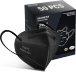 HUHETA 50 PCs KN95 Face Masks, 5-Layer Face Masks Filter Effectivity≥95% - Image 2