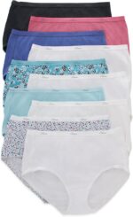 Hanes Ladies's Cotton Temporary Worth Pack, 10-Pack, Assorted Temporary Underwe... - Image 2