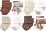 Hudson Child Child Ladies' Cotton Wealthy New child and Terry Socks - Image 2